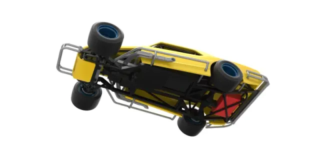 Vintage Asphalt Modified stock car V8 Scale 1:25 — Фото 3 из 30