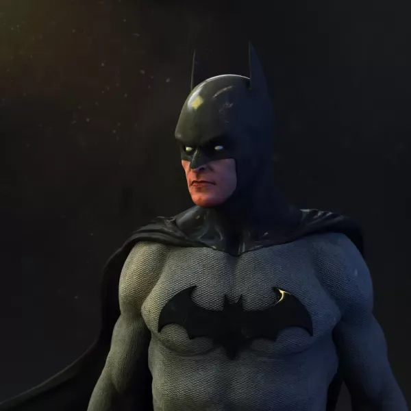 Batman Figurine File STL 3D Model DC — Image 3 of 6