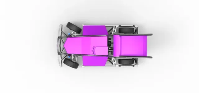 New Zealand Superstock car while turning Version 2 Scale 1:25 — Фото 11 из 31