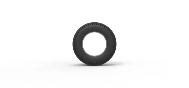 Diecast rear tire of vintage dragster Version 6 Scale 1:25 — Image 5 of 8