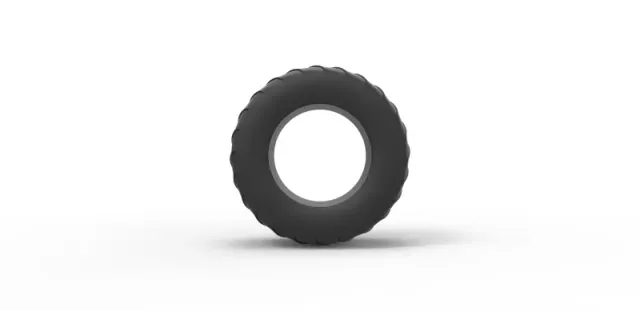 Diecast pulling tractor rear tire 5 Scale 1:25 — Image 5 of 9