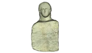 Ancient Roman Sculpture of a Man