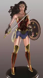 Wonder Woman Gal Gadot STL print 3D