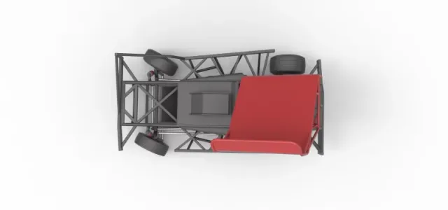 BriSCA Formula 1 Stock Car for Dirt while turning Scale 1:25 — Фото 11 из 31