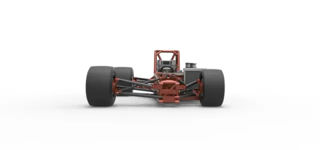 Supermodified front engine race car Base Version 3 Scale 1:25 — Image 7 of 31