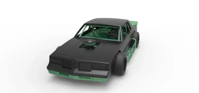 Diecast vintage Asphalt Modified stock car Scale 1:25 — Фото 4 из 31
