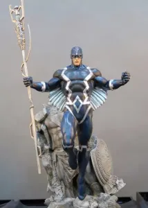 3D Printed Black Bolt Statue