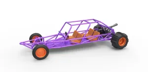 Diecast old school Sand Rail buggy Version 3 Scale 1:25