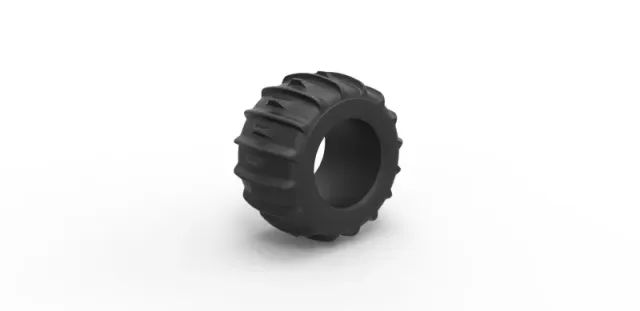 Diecast Dune buggy rear tire 30 Scale 1:25 — Фото 2 из 9