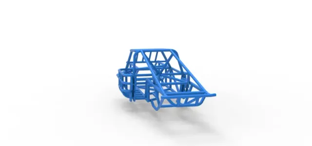 Frame of Super Dirt Late model Scale 1:25 — Фото 10 из 18