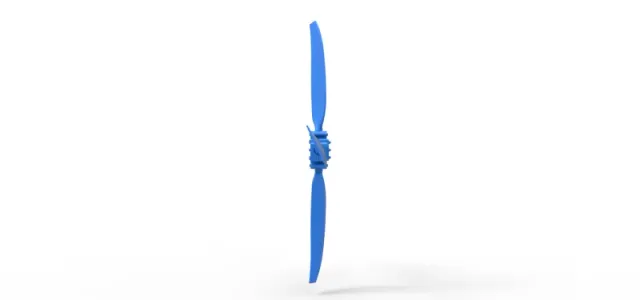 4 Blade Propeller of Drag racing Airboat Scale 1:25 — Image 4 of 9