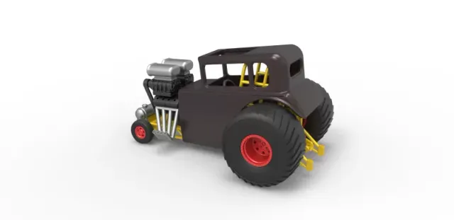 Diecast Mini Rod pulling tractor 5 Scale 1:25 — Image 9 of 31