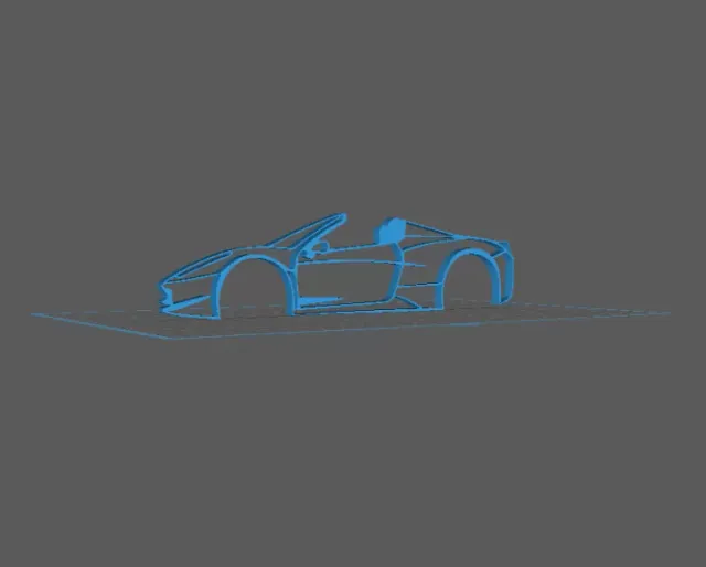 Ferrari - 458 Spider Wall Art
