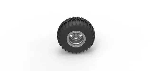Wheel of Uphill Sand Racing Dragster Version 2 Scale 1:25 — Фото 6 из 11