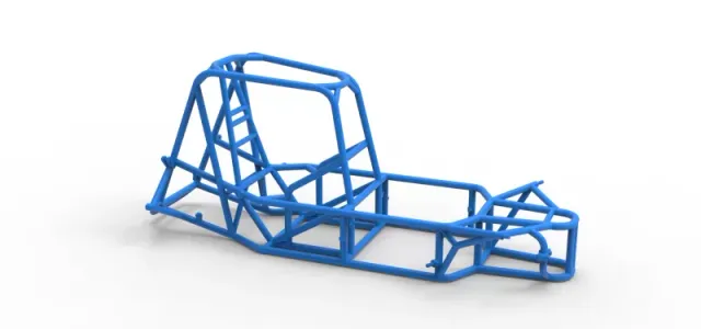Frame of Silver Crown Car Version 2 Scale 1:25 — Фото 16 из 18