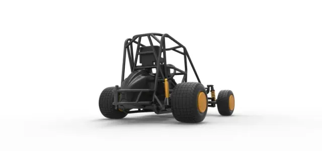 600 Micro sprint car Base Scale 1:25 — Image 19 of 31