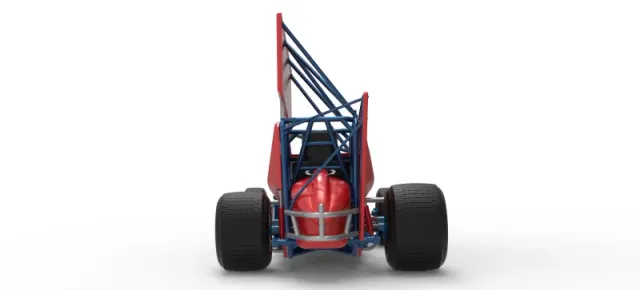 Winged Sprint car Version 2 Scale 1:25 — Фото 16 из 30