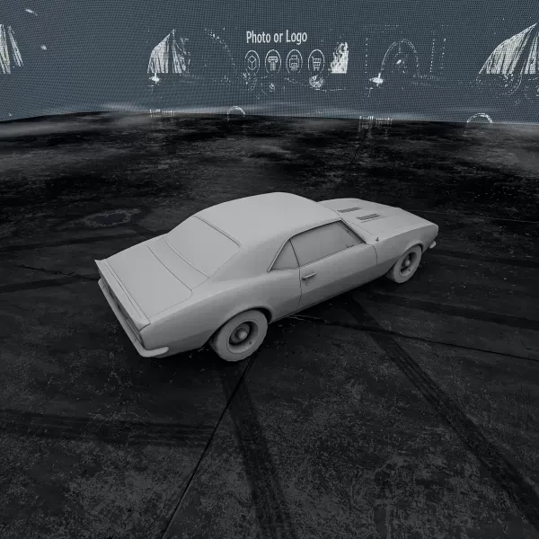 Chevrolet Camaro SS 1967 – 3D Printable Car Model — Фото 6 из 9