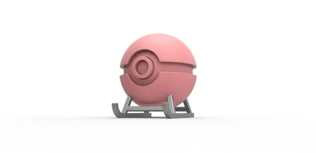 Pokeball Sled stand — Image 2 of 11