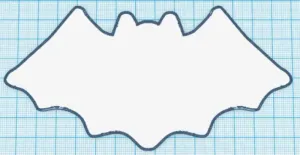 Halloween Bat 3 Silhouette