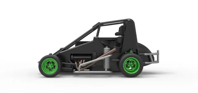 Pavement Midget car Scale 1:25 — Фото 9 из 31