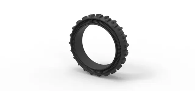 Diecast tractor Cup tire Version 2 Scale 1:25 — Фото 7 из 9