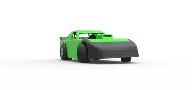 New Zealand Super Saloon race car while turning Scale 1:25 — Фото 27 из 31