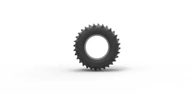 Diecast Dune buggy rear tire 30 Scale 1:25 — Фото 5 из 9