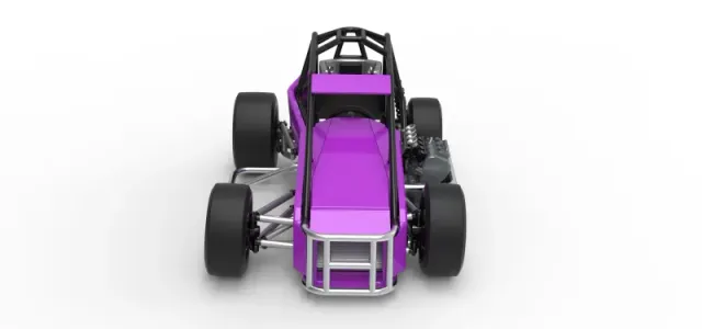 Three Quarter Midget Scale 1:25 — Фото 8 из 30