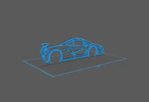 McLaren - P1 Wall Art