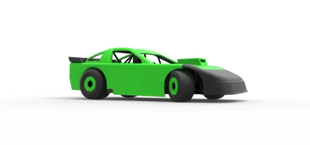 New Zealand Super Saloon race car while turning Scale 1:25 — Фото 25 из 31