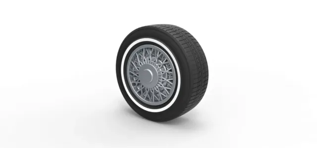 Diecast wire wheel 2 Scale 1 to 10 — Фото 7 из 7