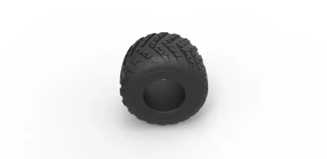 Diecast Monster Jam tire 12 Scale 1:25 — Фото 6 из 9
