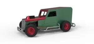 Dwarf car while turning Scale 1:25