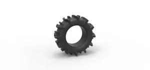 Diecast offroad tire 84 Scale 1:25