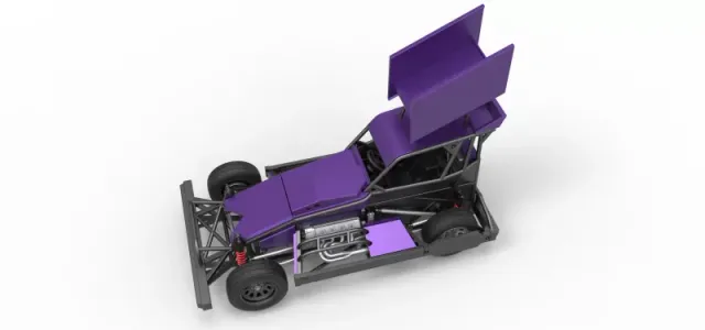 New Zealand Superstock car Version 4 Scale 1:25 — Фото 4 из 29
