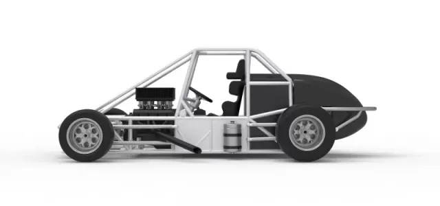 Experimental Pavement Silver Crown Car Base Version 3 Scale 1:25 — Фото 9 из 26