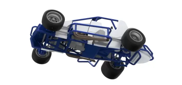 Pavement Silver Crown Car Scale 1:25 — Фото 3 из 30