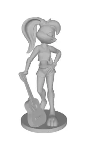 Lola Bunny is an animated cartoon character from Warner Bros