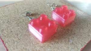 Lego Earrings v1