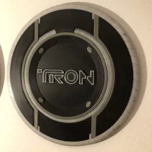 Tron Legacy Disc Wall Plaque