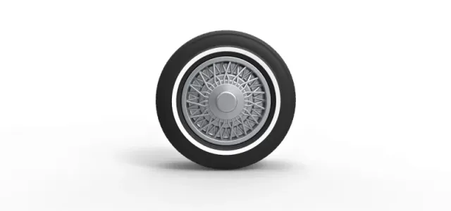 Diecast wire wheel 2 Scale 1 to 10 — Фото 5 из 7