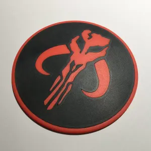 Mandalorian Emblem Coaster (Mk 1)