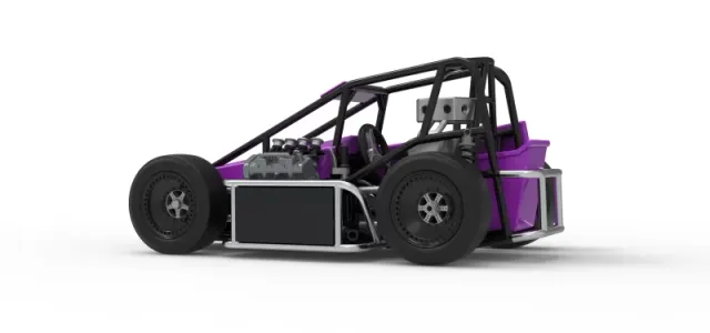 Three Quarter Midget Scale 1:25 — Фото 13 из 30