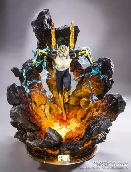 One Punch Man Genos Genuine GK Figure Print Model 3D STL — Фото 7 из 10