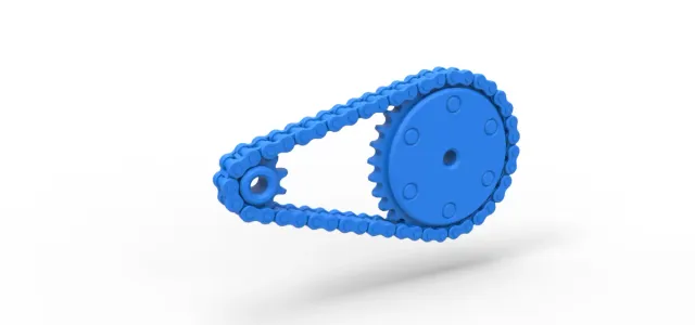 Chain drive Version 4 Scale 1:25 — Фото 10 из 10