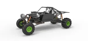Mud dragster Base Scale 1:25