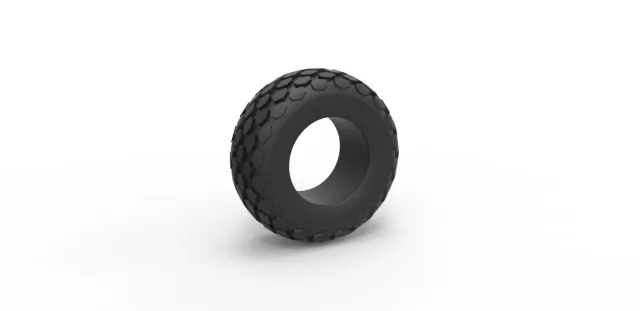 Diecast offroad tire 28 Scale 1 to 25 — Фото 8 из 8