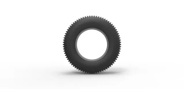 Diecast Dune buggy rear tire 21 Scale 1:25 — Image 5 of 9
