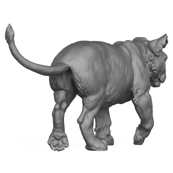 3D Printable Lion Cub — Фото 7 из 7